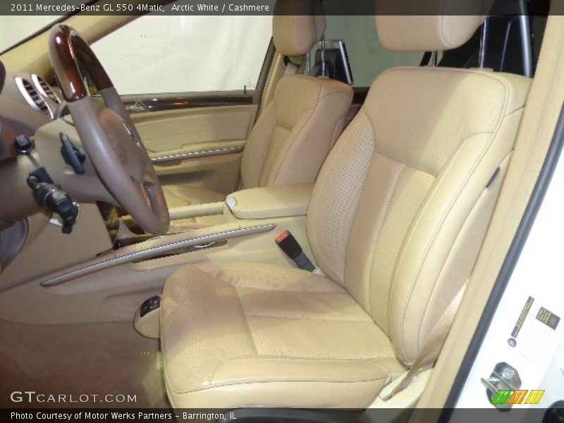 Arctic White / Cashmere 2011 Mercedes-Benz GL 550 4Matic