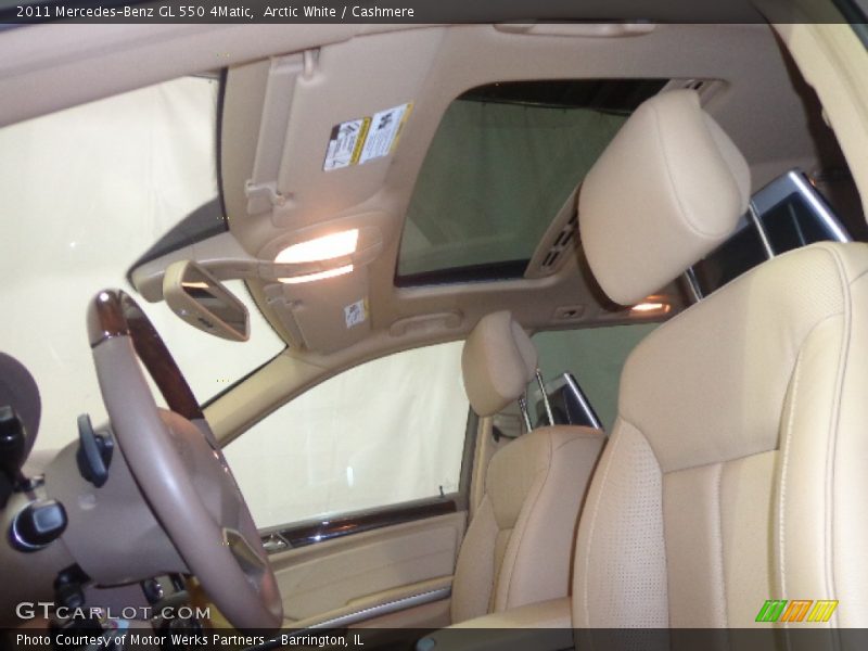 Arctic White / Cashmere 2011 Mercedes-Benz GL 550 4Matic