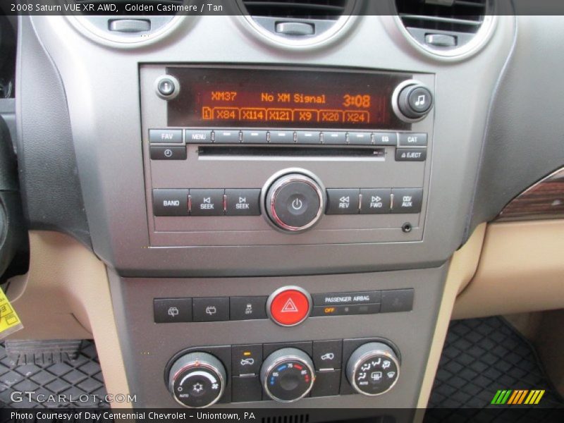 Controls of 2008 VUE XR AWD