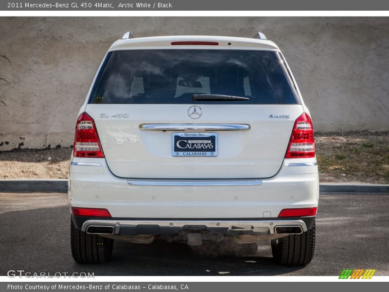 Arctic White / Black 2011 Mercedes-Benz GL 450 4Matic