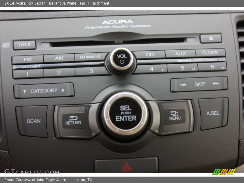 Controls of 2014 TSX Sedan