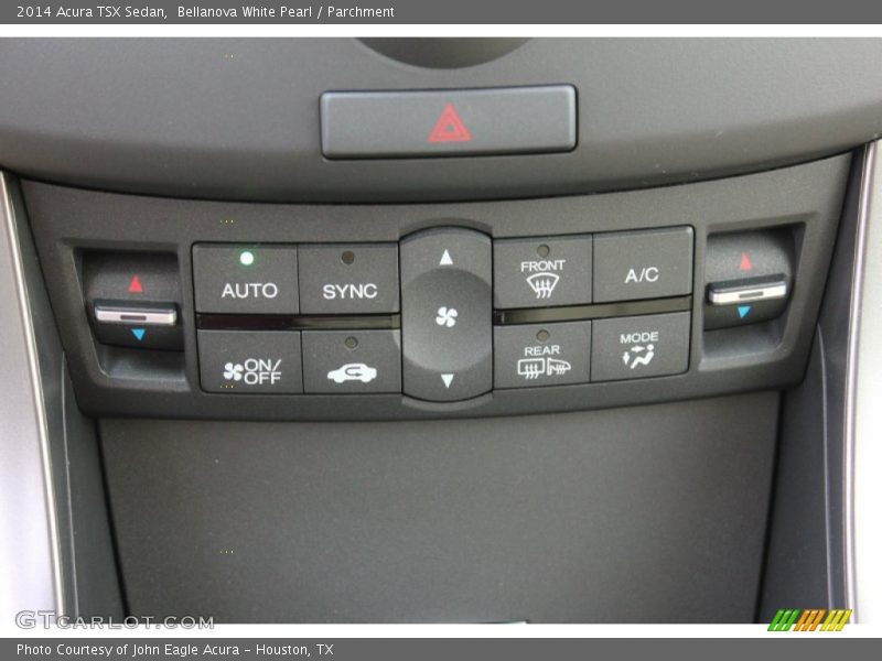 Controls of 2014 TSX Sedan