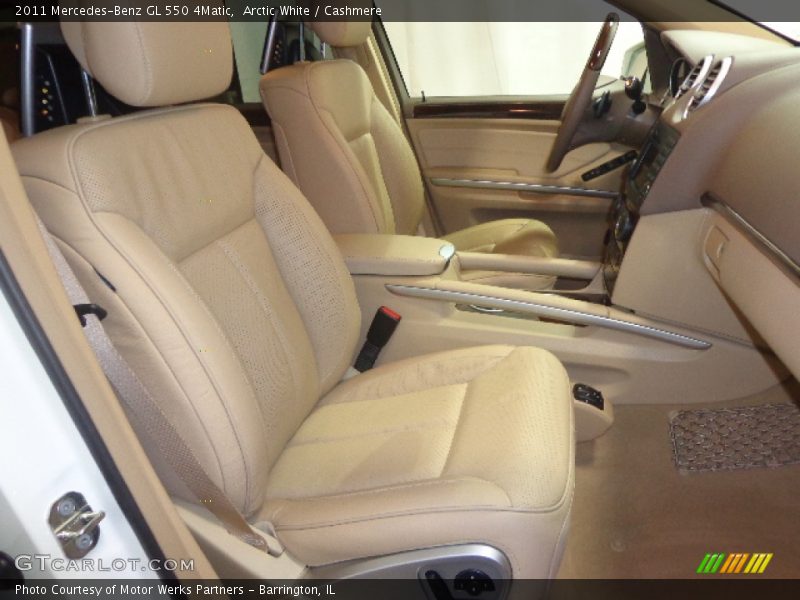 Arctic White / Cashmere 2011 Mercedes-Benz GL 550 4Matic