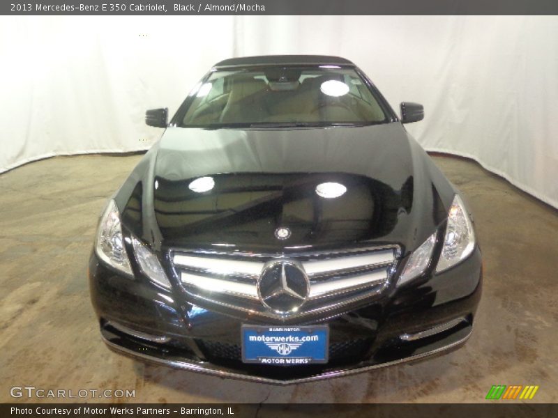 Black / Almond/Mocha 2013 Mercedes-Benz E 350 Cabriolet