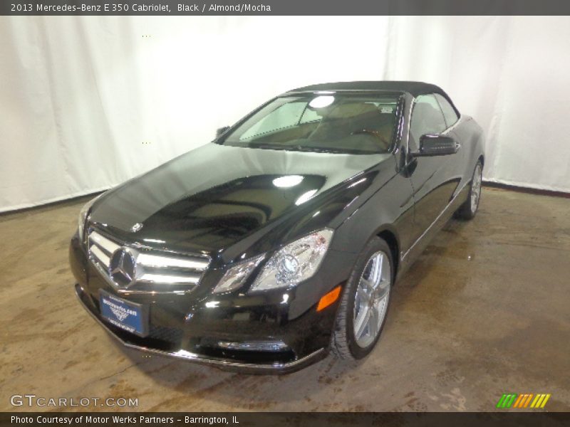 Black / Almond/Mocha 2013 Mercedes-Benz E 350 Cabriolet