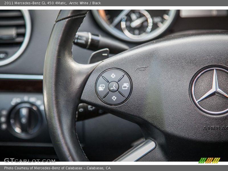 Arctic White / Black 2011 Mercedes-Benz GL 450 4Matic