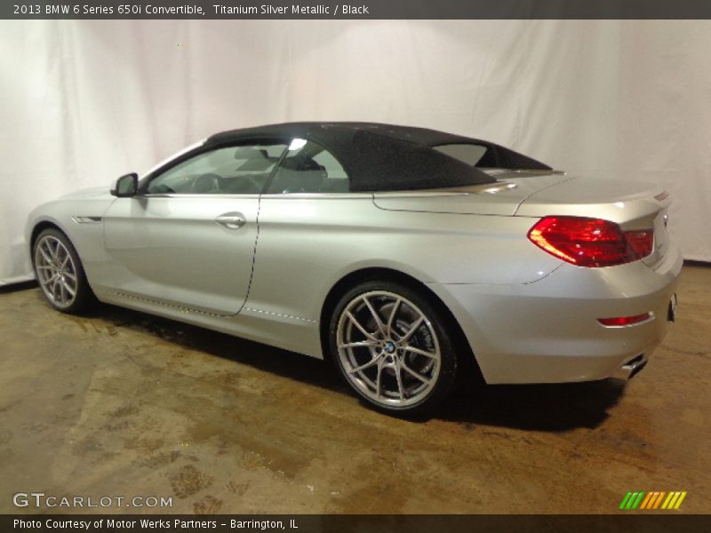  2013 6 Series 650i Convertible Titanium Silver Metallic