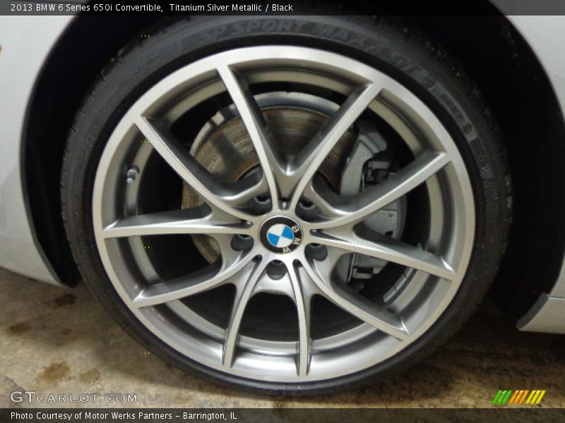  2013 6 Series 650i Convertible Wheel