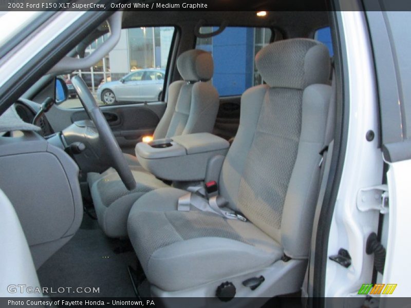 Front Seat of 2002 F150 XLT SuperCrew