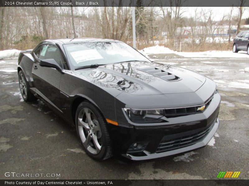 Black / Black 2014 Chevrolet Camaro SS/RS Coupe