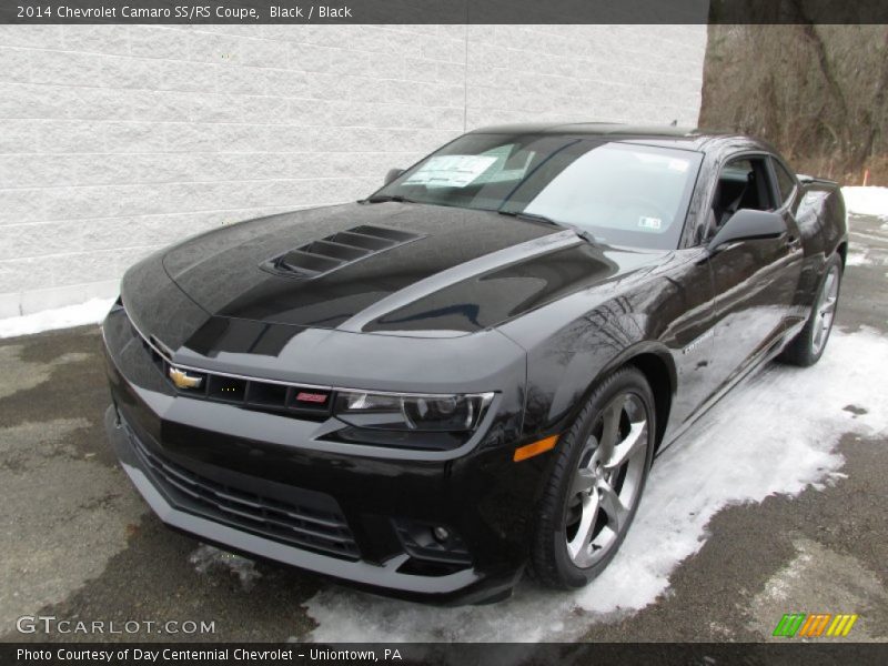 Black / Black 2014 Chevrolet Camaro SS/RS Coupe