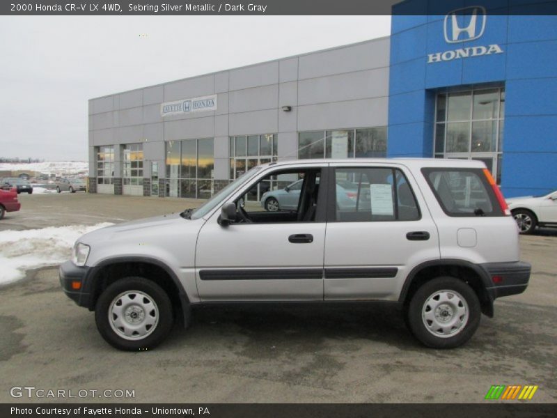 Sebring Silver Metallic / Dark Gray 2000 Honda CR-V LX 4WD