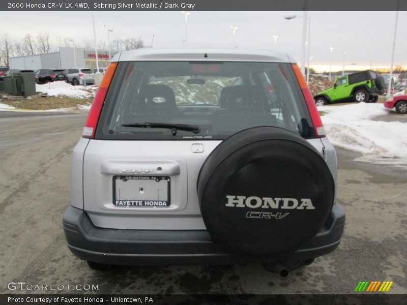 Sebring Silver Metallic / Dark Gray 2000 Honda CR-V LX 4WD