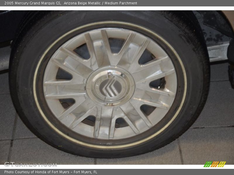 Arizona Beige Metallic / Medium Parchment 2005 Mercury Grand Marquis GS