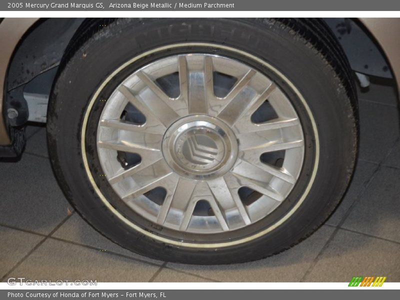 Arizona Beige Metallic / Medium Parchment 2005 Mercury Grand Marquis GS