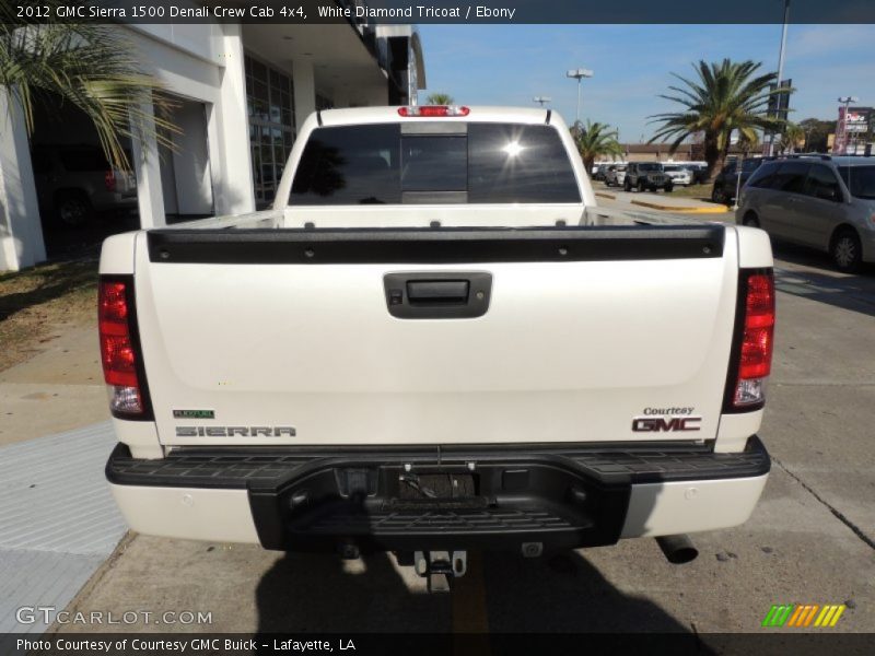 White Diamond Tricoat / Ebony 2012 GMC Sierra 1500 Denali Crew Cab 4x4