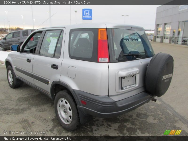 Sebring Silver Metallic / Dark Gray 2000 Honda CR-V LX 4WD