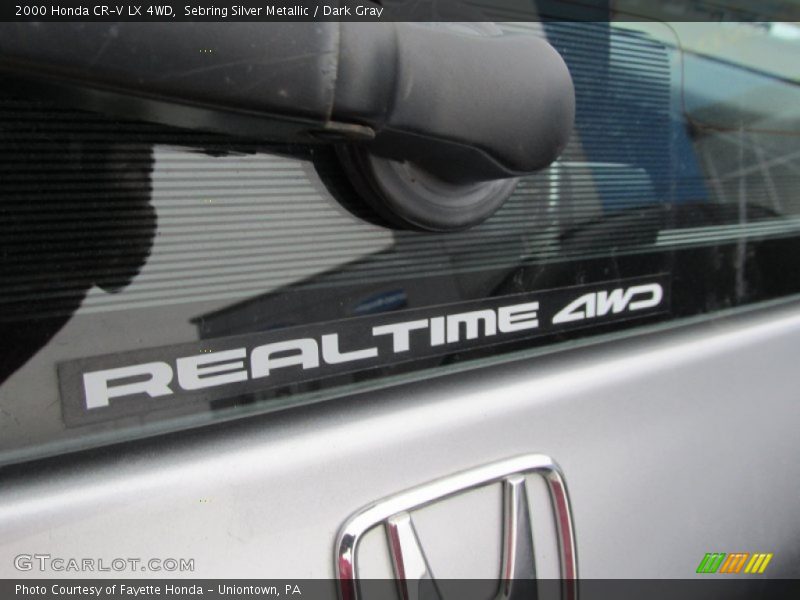Sebring Silver Metallic / Dark Gray 2000 Honda CR-V LX 4WD