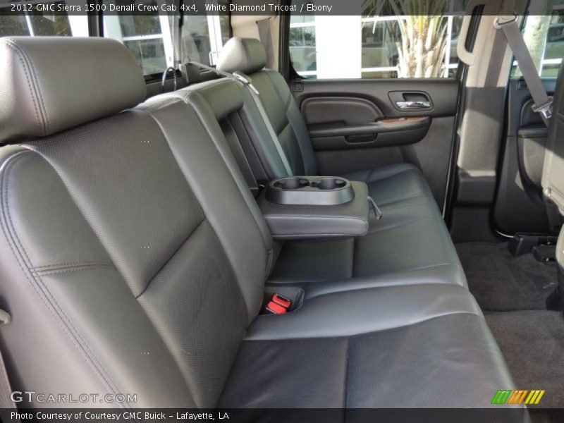 White Diamond Tricoat / Ebony 2012 GMC Sierra 1500 Denali Crew Cab 4x4