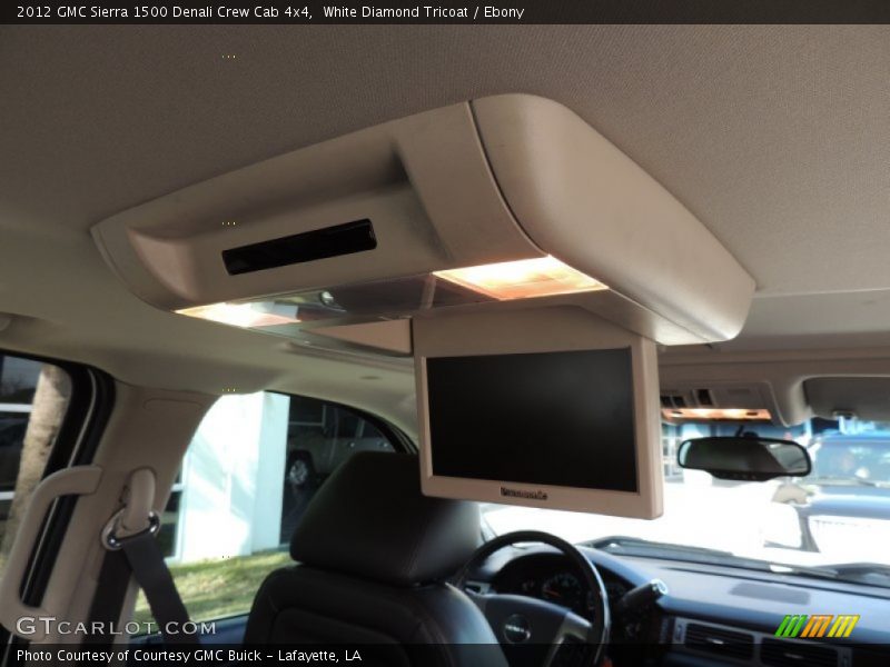 White Diamond Tricoat / Ebony 2012 GMC Sierra 1500 Denali Crew Cab 4x4