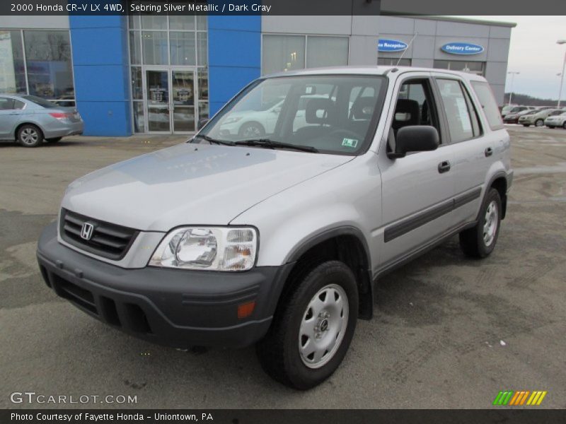 Sebring Silver Metallic / Dark Gray 2000 Honda CR-V LX 4WD