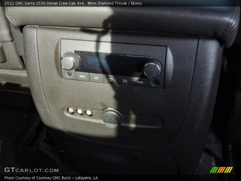 White Diamond Tricoat / Ebony 2012 GMC Sierra 1500 Denali Crew Cab 4x4