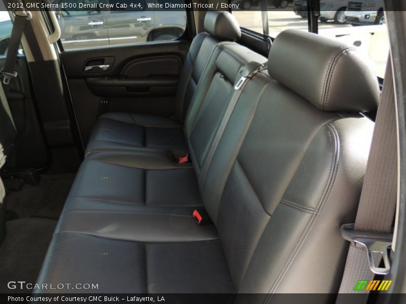 White Diamond Tricoat / Ebony 2012 GMC Sierra 1500 Denali Crew Cab 4x4