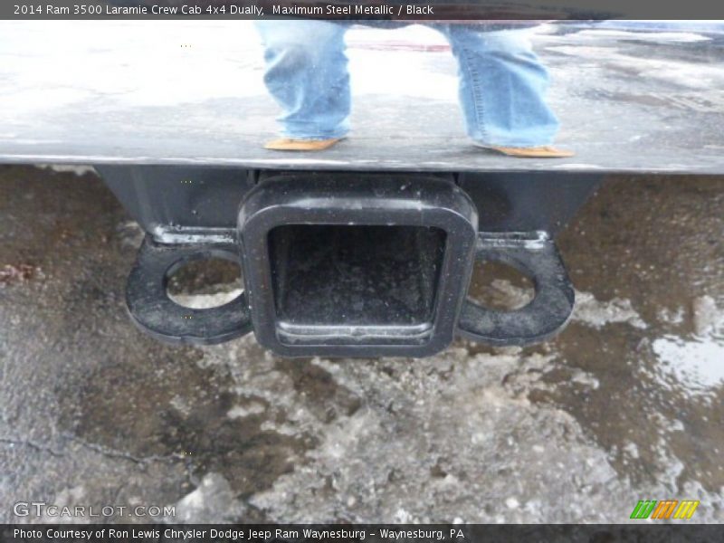 Maximum Steel Metallic / Black 2014 Ram 3500 Laramie Crew Cab 4x4 Dually