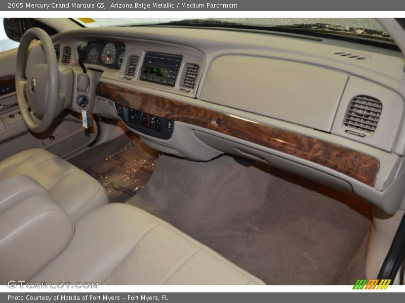 Arizona Beige Metallic / Medium Parchment 2005 Mercury Grand Marquis GS