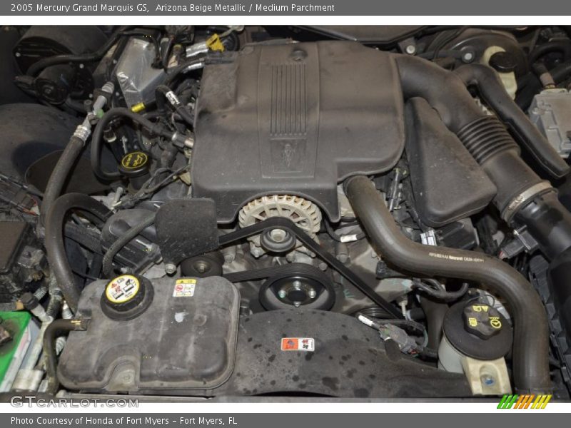 Arizona Beige Metallic / Medium Parchment 2005 Mercury Grand Marquis GS
