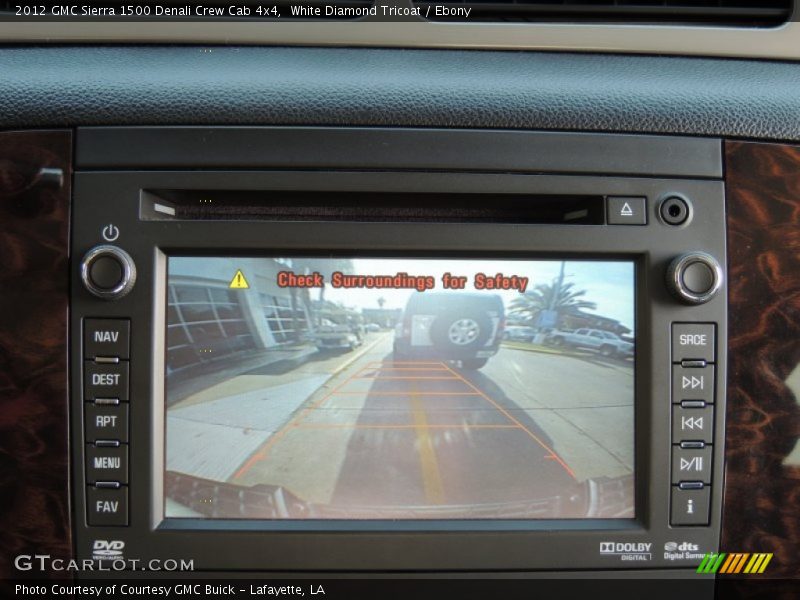 White Diamond Tricoat / Ebony 2012 GMC Sierra 1500 Denali Crew Cab 4x4