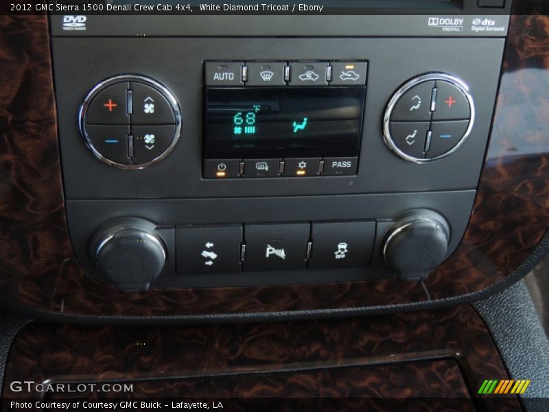 White Diamond Tricoat / Ebony 2012 GMC Sierra 1500 Denali Crew Cab 4x4