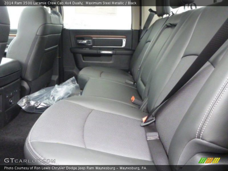 Maximum Steel Metallic / Black 2014 Ram 3500 Laramie Crew Cab 4x4 Dually