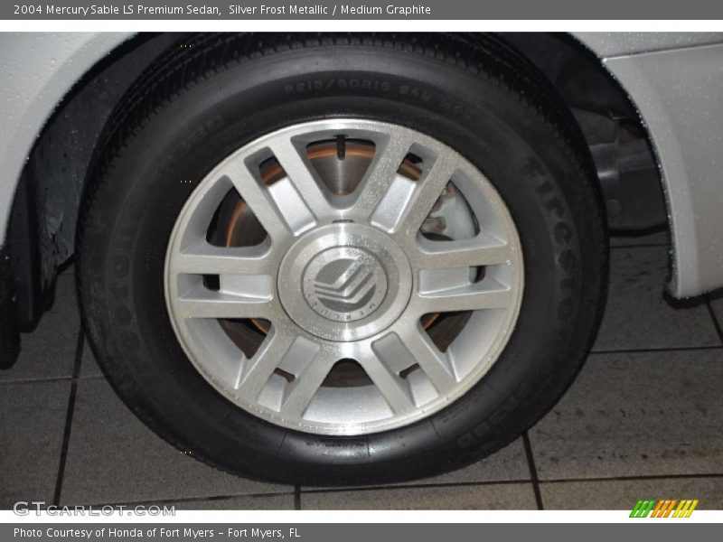 Silver Frost Metallic / Medium Graphite 2004 Mercury Sable LS Premium Sedan
