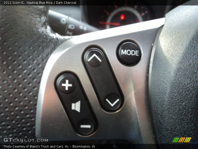 Nautical Blue Mica / Dark Charcoal 2011 Scion tC