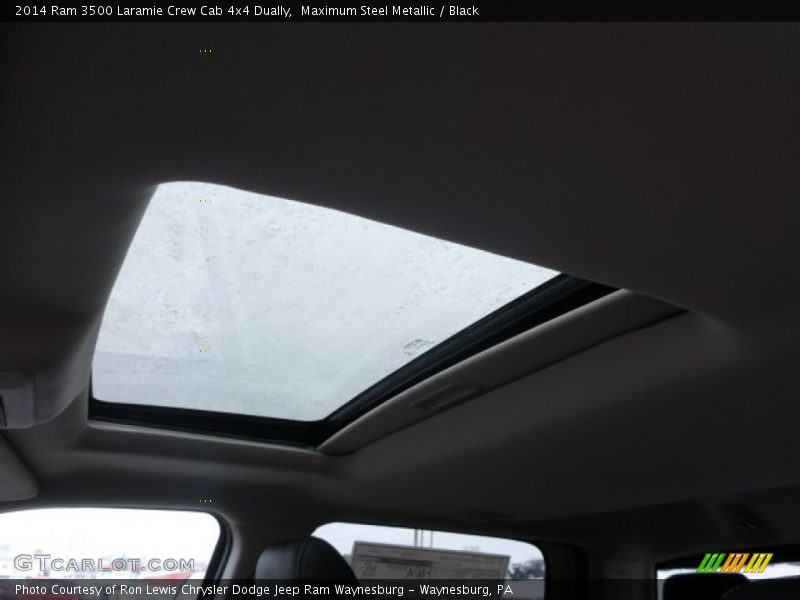Maximum Steel Metallic / Black 2014 Ram 3500 Laramie Crew Cab 4x4 Dually