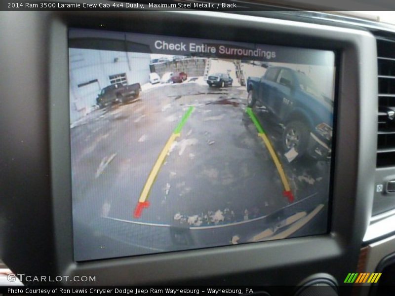 Maximum Steel Metallic / Black 2014 Ram 3500 Laramie Crew Cab 4x4 Dually