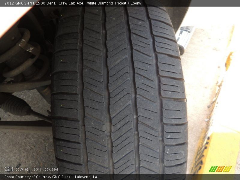 White Diamond Tricoat / Ebony 2012 GMC Sierra 1500 Denali Crew Cab 4x4