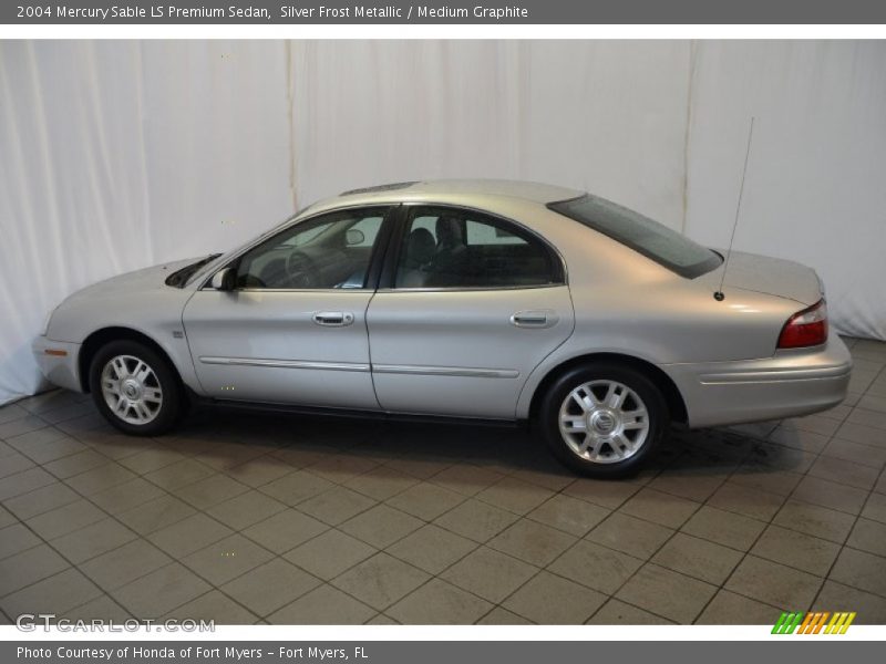 Silver Frost Metallic / Medium Graphite 2004 Mercury Sable LS Premium Sedan