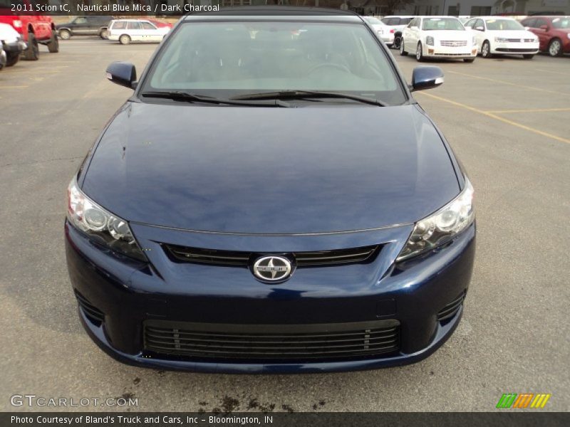 Nautical Blue Mica / Dark Charcoal 2011 Scion tC