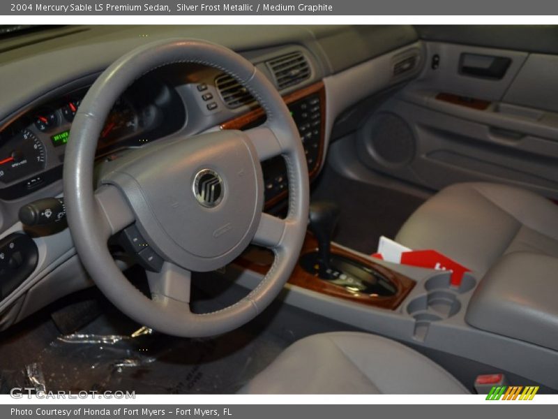 Silver Frost Metallic / Medium Graphite 2004 Mercury Sable LS Premium Sedan