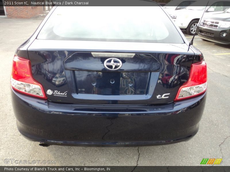 Nautical Blue Mica / Dark Charcoal 2011 Scion tC