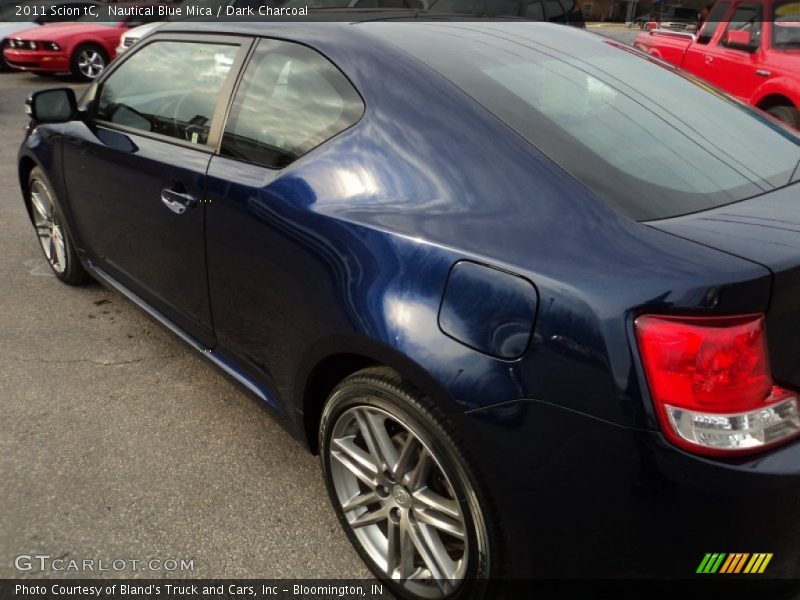 Nautical Blue Mica / Dark Charcoal 2011 Scion tC