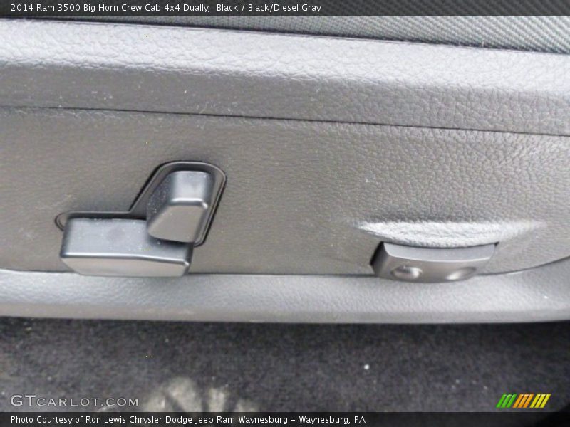 Black / Black/Diesel Gray 2014 Ram 3500 Big Horn Crew Cab 4x4 Dually