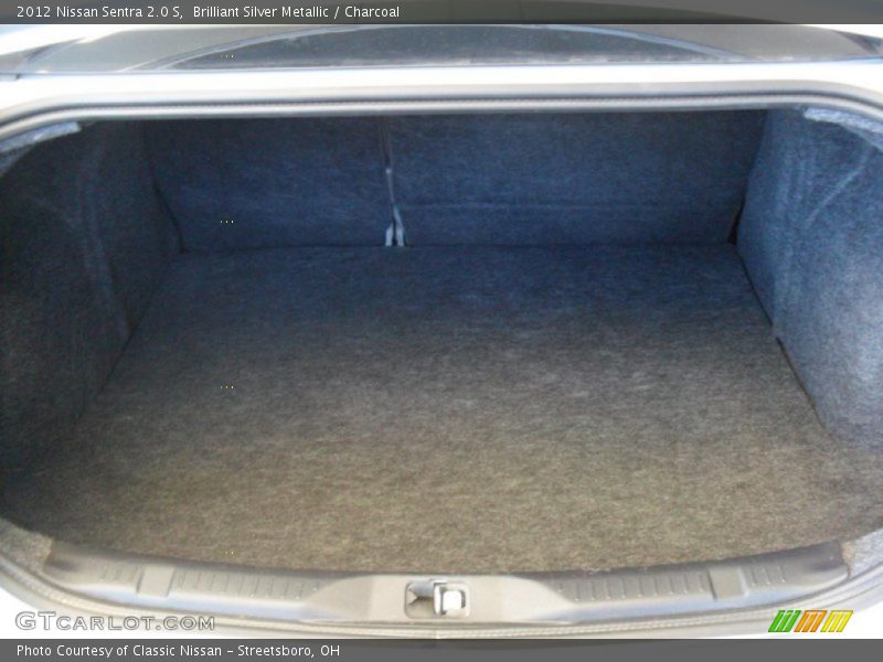 Brilliant Silver Metallic / Charcoal 2012 Nissan Sentra 2.0 S