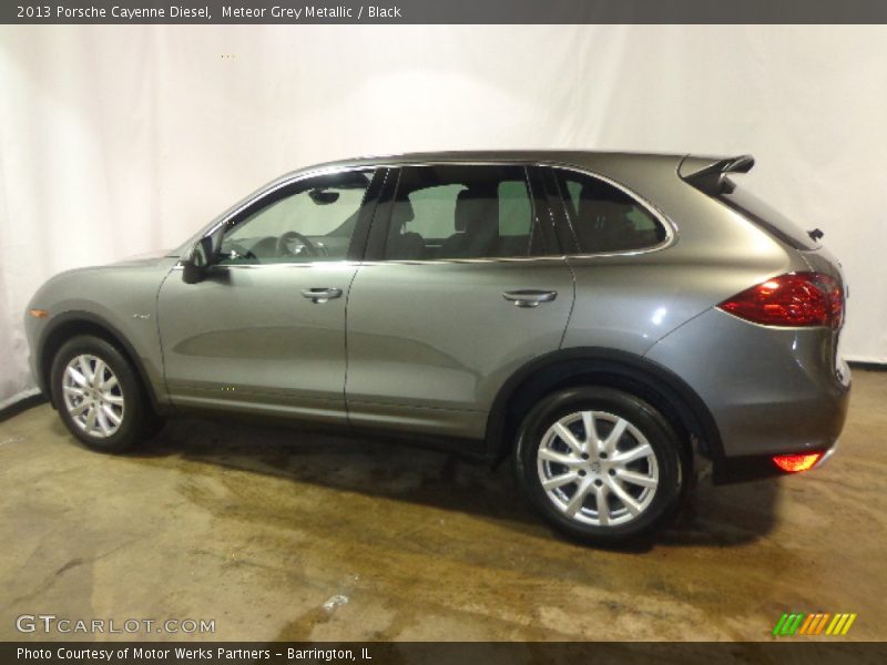 Meteor Grey Metallic / Black 2013 Porsche Cayenne Diesel