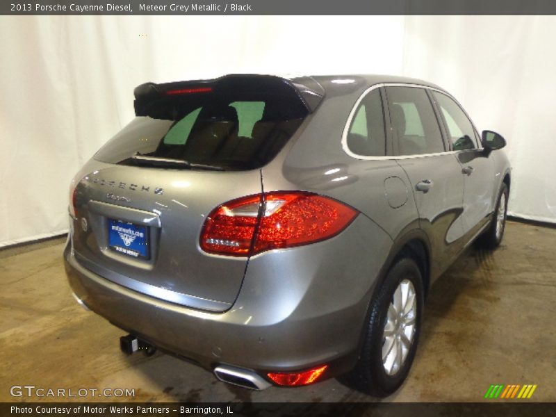 Meteor Grey Metallic / Black 2013 Porsche Cayenne Diesel