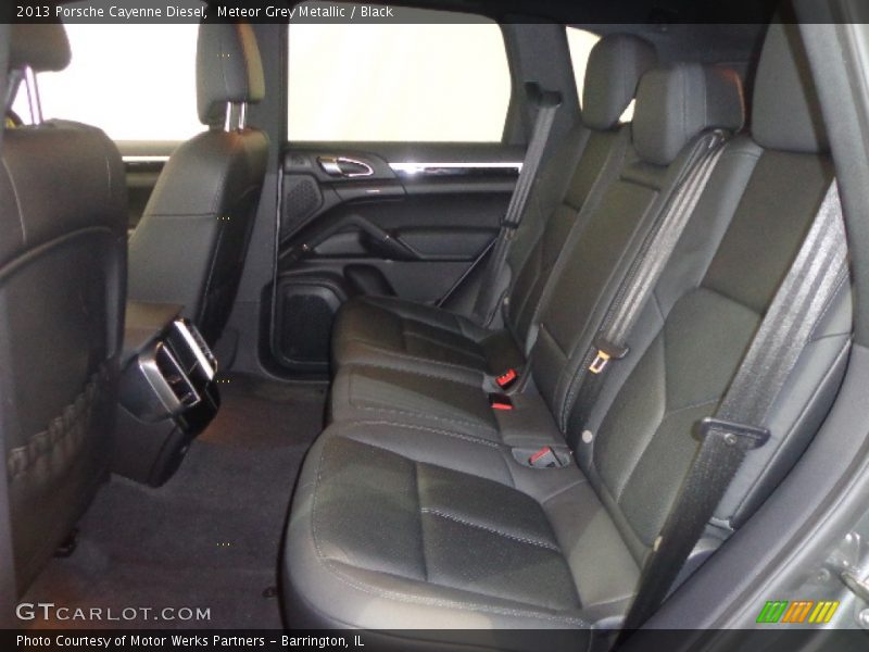 Meteor Grey Metallic / Black 2013 Porsche Cayenne Diesel
