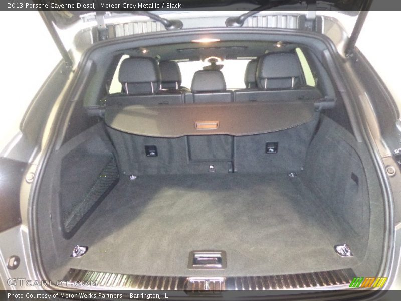 Meteor Grey Metallic / Black 2013 Porsche Cayenne Diesel