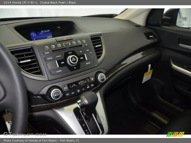 Crystal Black Pearl / Black 2014 Honda CR-V EX-L